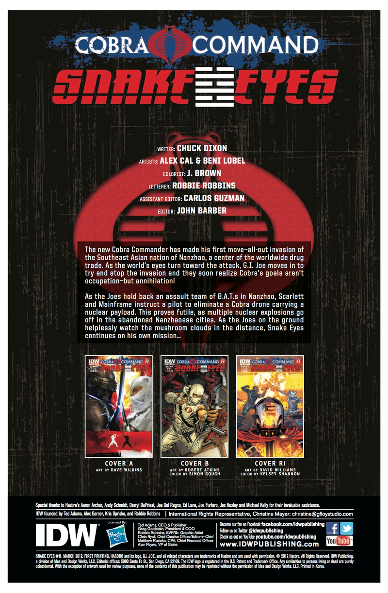 Illustration for article titled Your Monday Comic Preview Doubleheader: G.I. Joe and Ghostbusters
